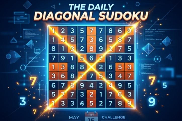 Diagonal Sudoku | Planet.fr